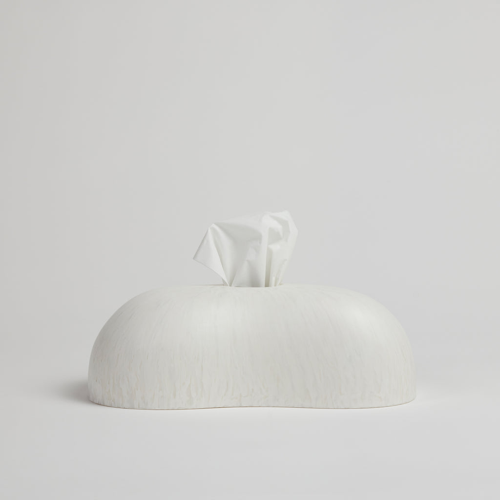 THE BEAN: Tissue Box Cover - Snow