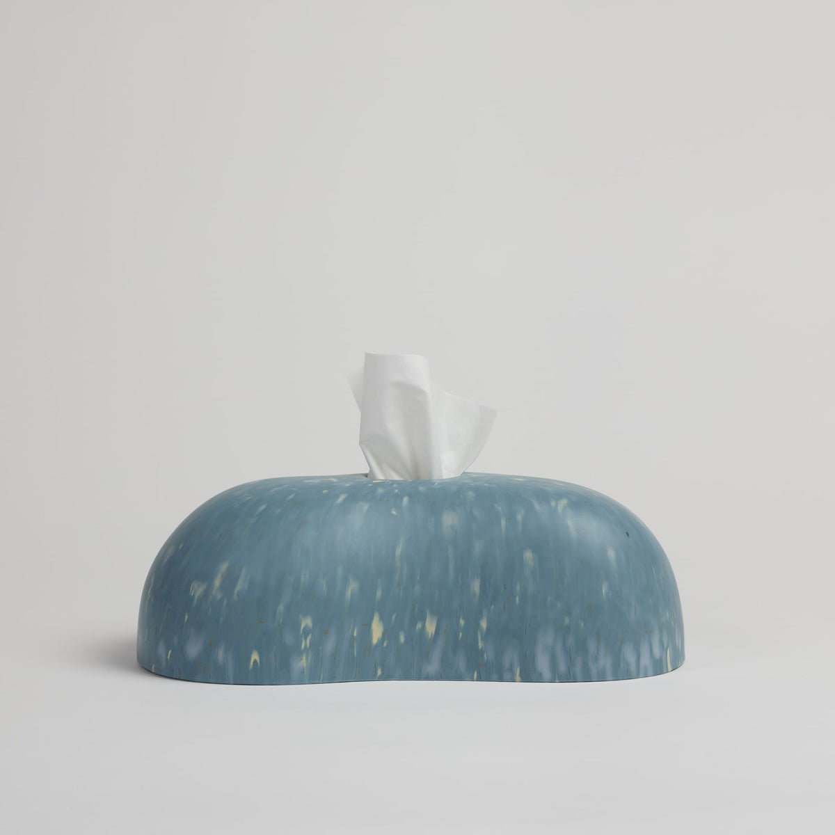 THE BEAN: Tissue Box Cover - Smoke Blue