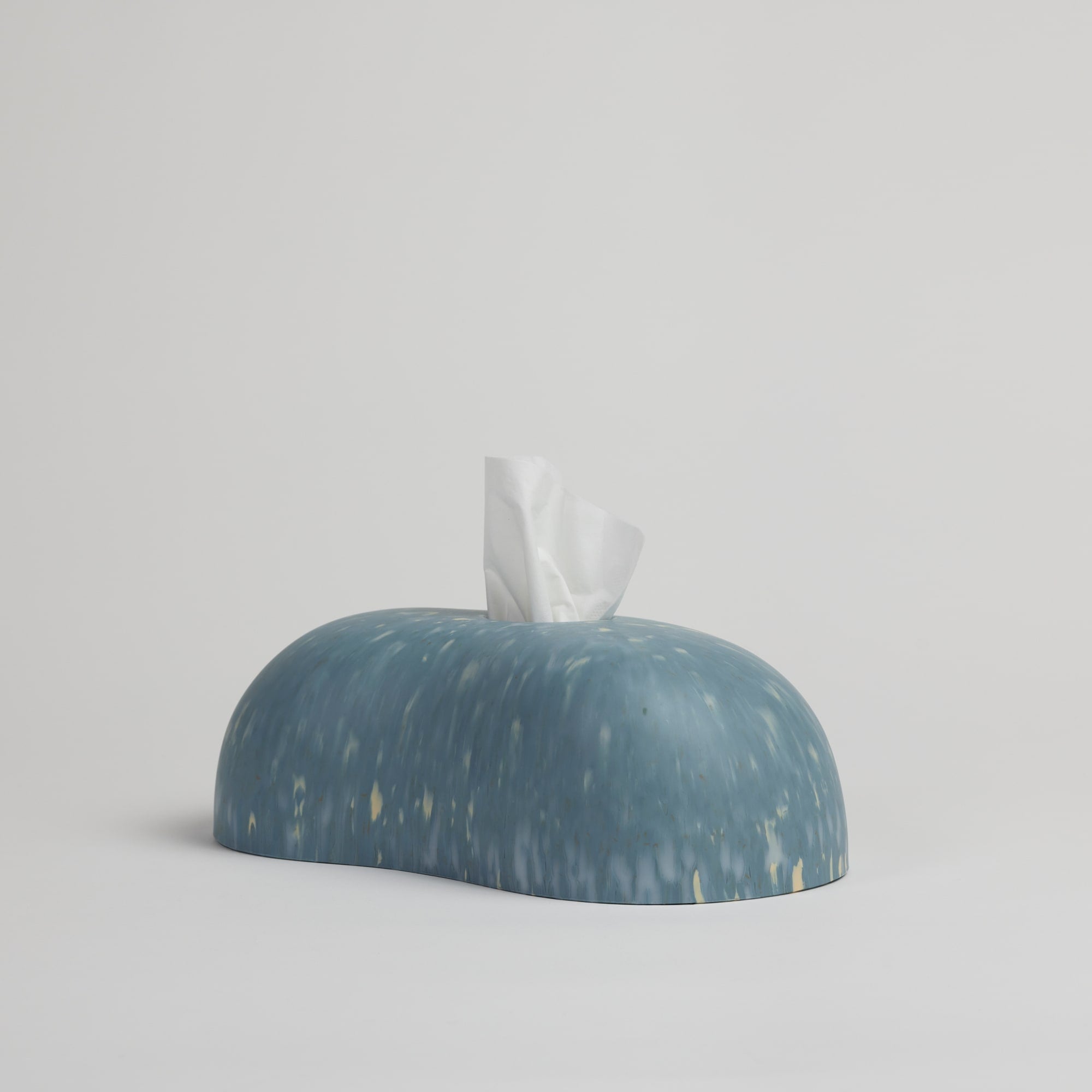 THE BEAN: Tissue Box Cover - Smoke Blue