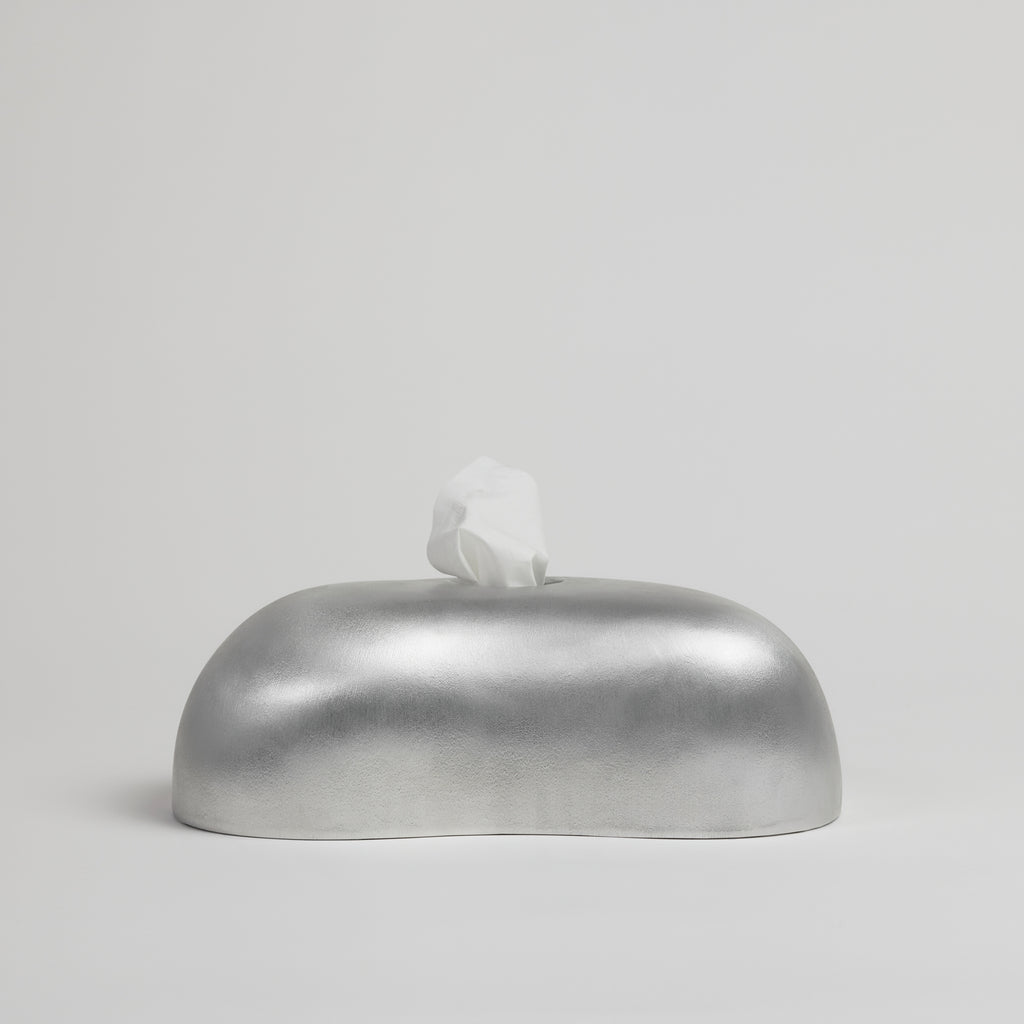 THE BEAN: Tissue Box Cover - Alumi