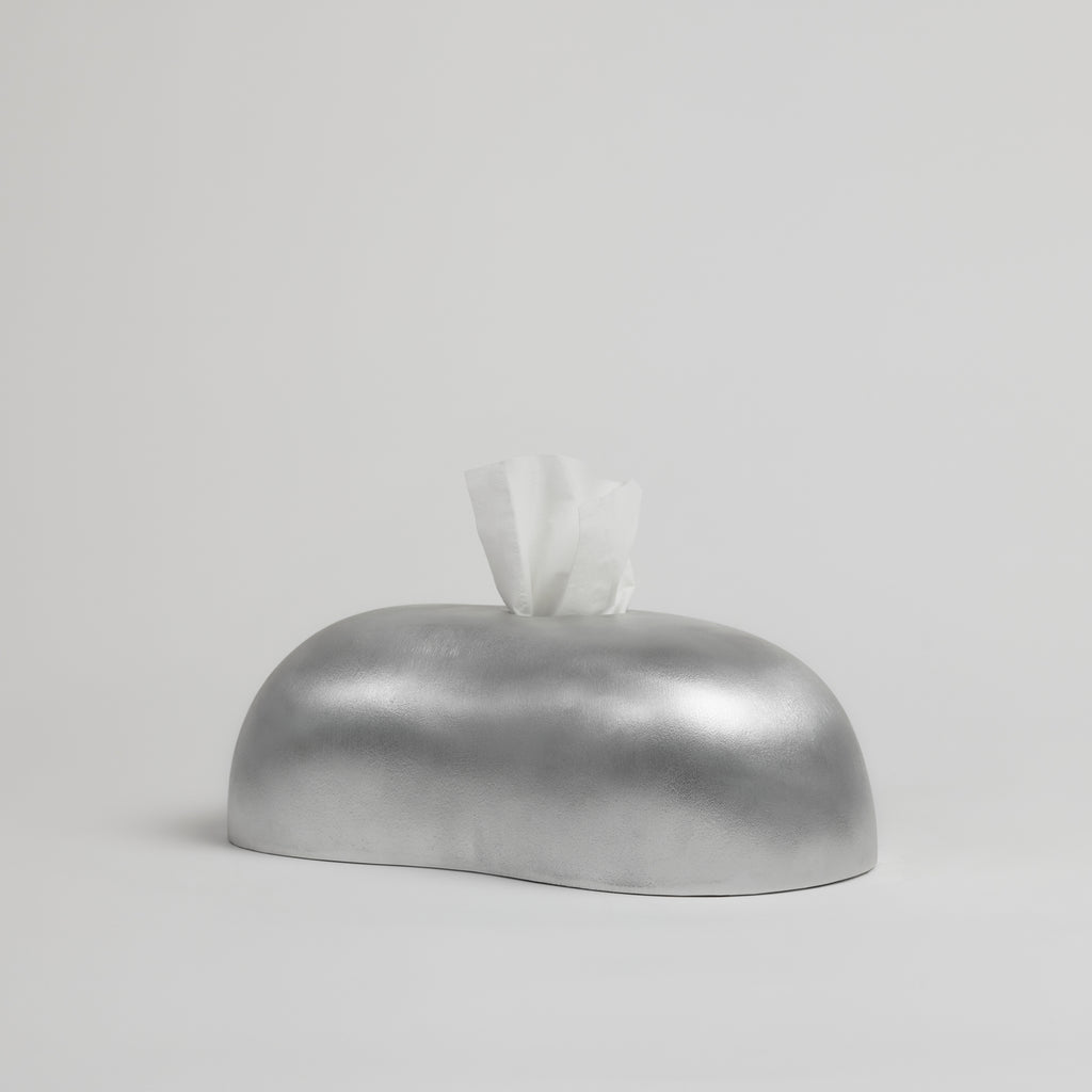 THE BEAN: Tissue Box Cover - Alumi
