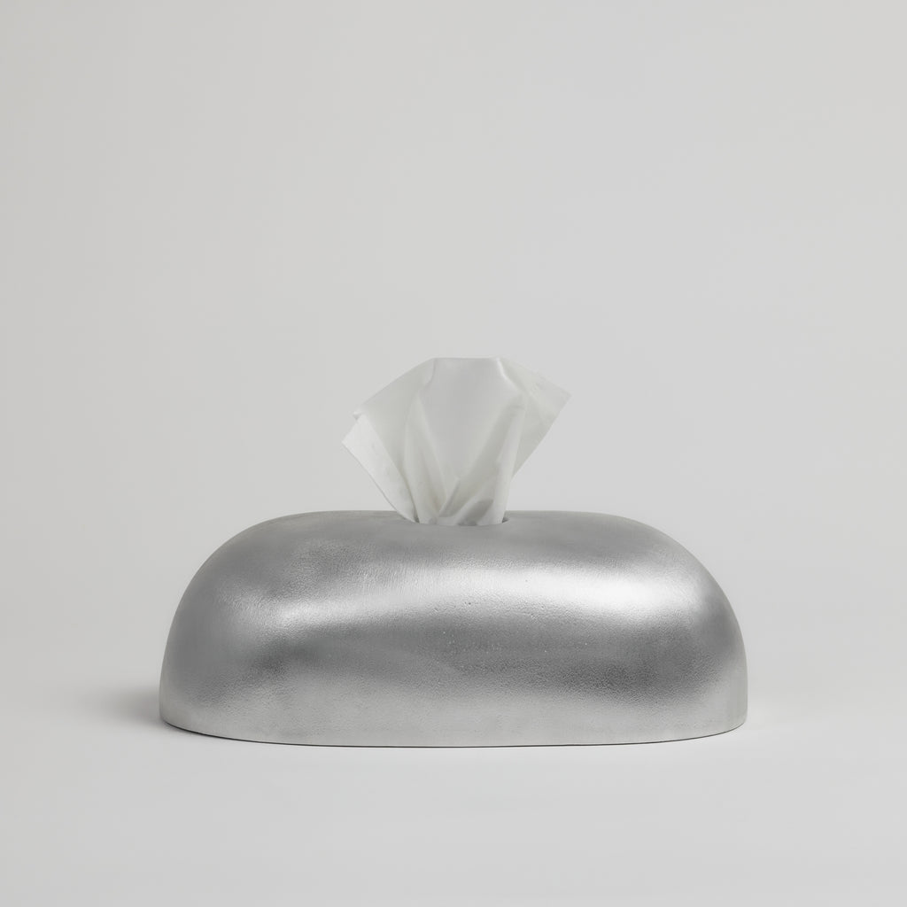 THE BEAN: Tissue Box Cover - Alumi