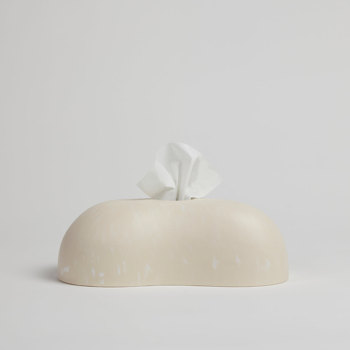 THE BEAN: Tissue Box Cover - Vanilla