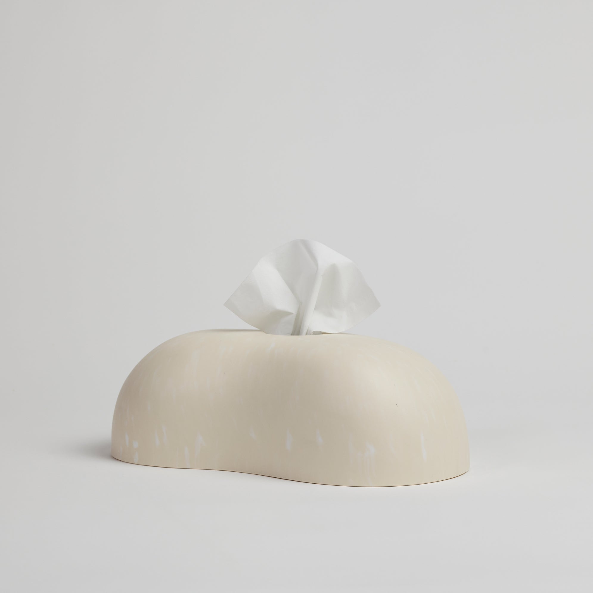 THE BEAN: Tissue Box Cover - Vanilla